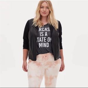 Torrid size 3 motto jacket